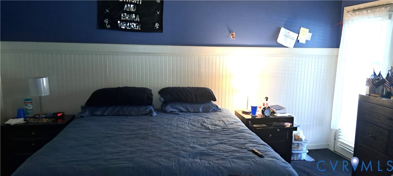 10401 Hamlin Place Chester, VA 23831 - Photo 10 of 19 Bedroom with a wainscoted wall and carpet