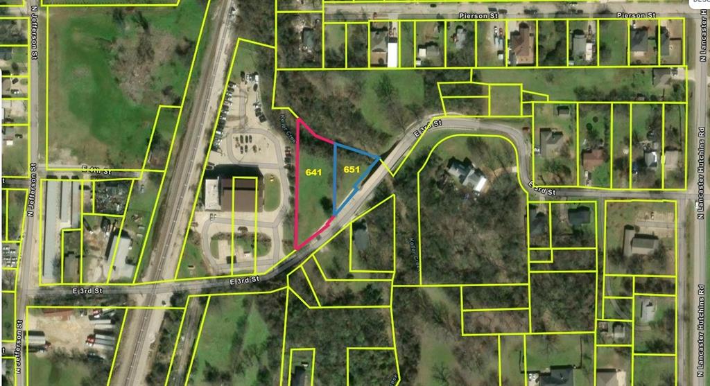 651 East 3rd Street Lancaster, TX 75146 - Photo 4 of 4 Property Plat Map. Illustrating property boundaries and parcel identification numbers