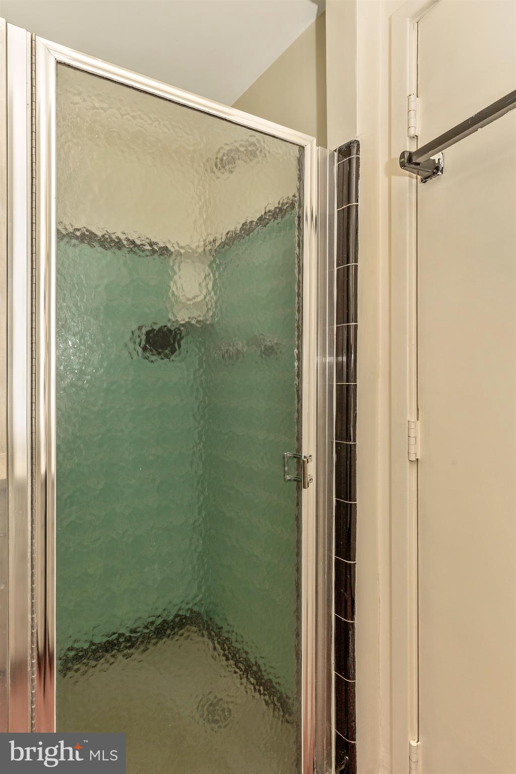 3929 Weller Road Silver Spring, MD 20906 - Photo 31 of 54 a bathroom with a glass shower door