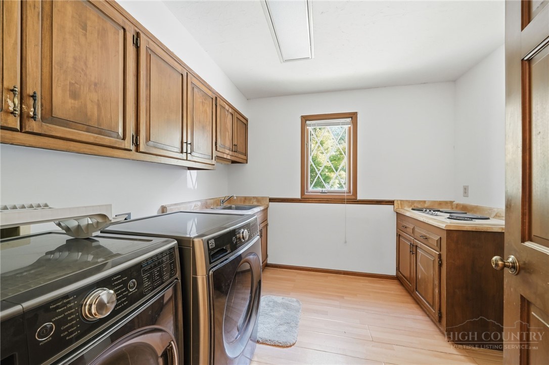 304 Glendale Drive Boone, NC 28607 - Photo 31 of 50 a kitchen with a stove and a sink