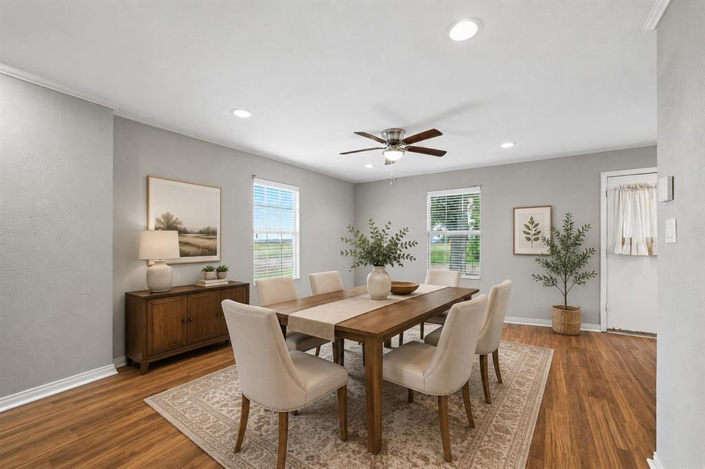 358 Wright Road Waxahachie, TX 75167 - Photo 9 of 38 a view of a dining room with furniture and window