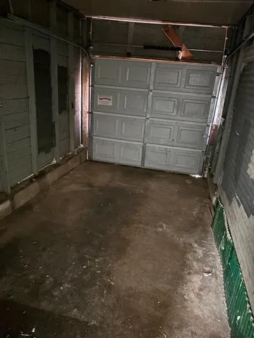 a view of an empty room with an empty space