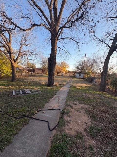 2201 Lowden Street Abilene, TX 79603 - Photo 10 of 10 a view of a yard with an tree