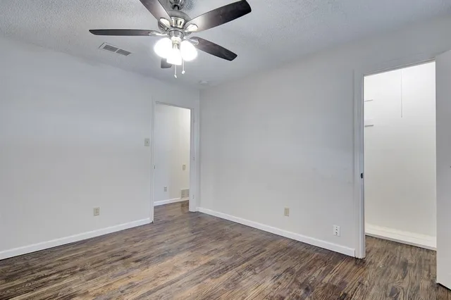 wooden floor in an empty room