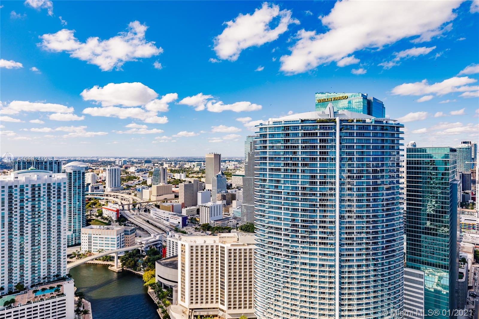 475 Brickell Avenue, Unit 4812 Miami, FL 33131 - Photo 18 of 26 a view of a city with tall buildings