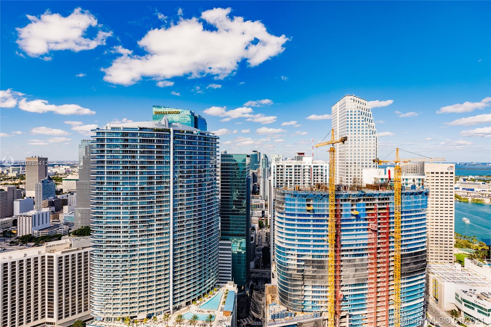 475 Brickell Avenue, Unit 4812 Miami, FL 33131 - Photo 19 of 26 a view of a city with tall buildings