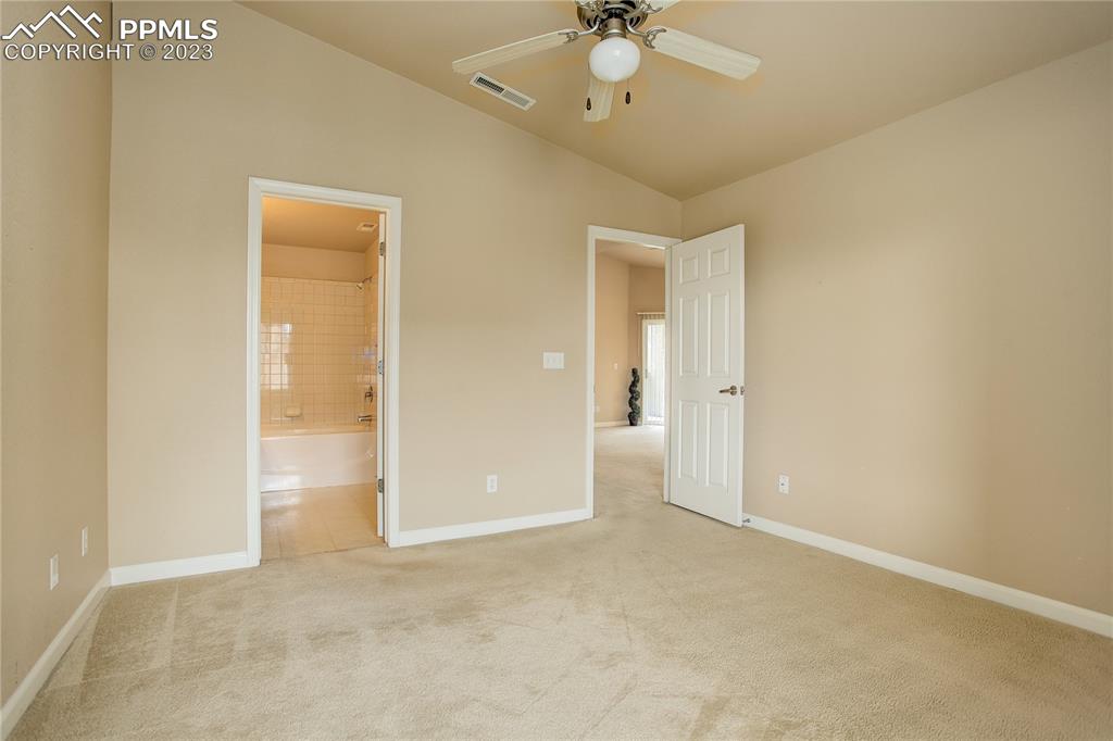 7005 Prairie Finch Heights, Unit 203 Colorado Springs, CO 80922 - Photo 27 of 39 an empty room with a bathroom