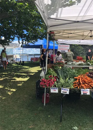 a view of a chairs and tables in the patio