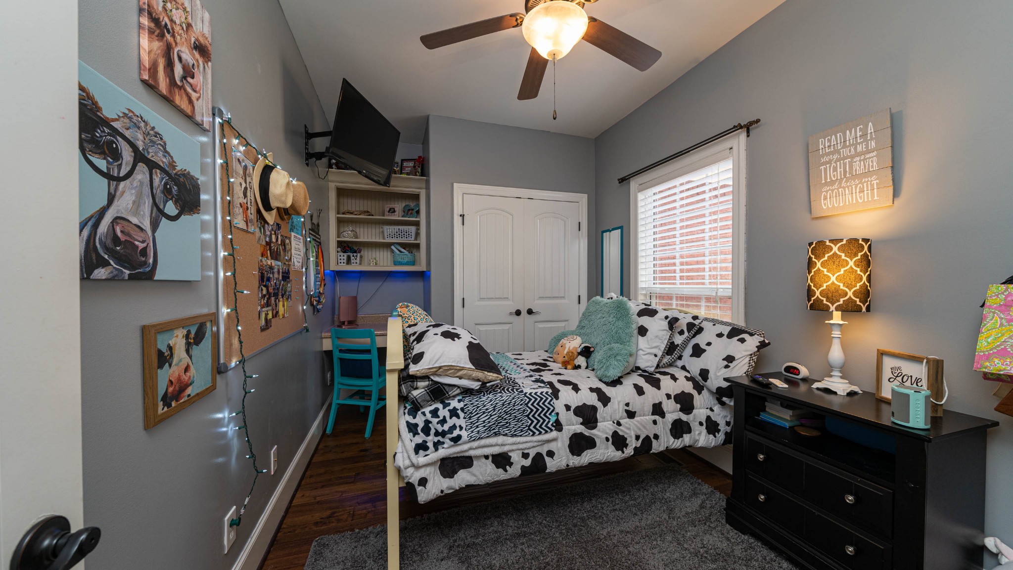 262 West Limestone Road Hazel Green, AL 35750 - Photo 17 of 45 a bedroom with bed and a window