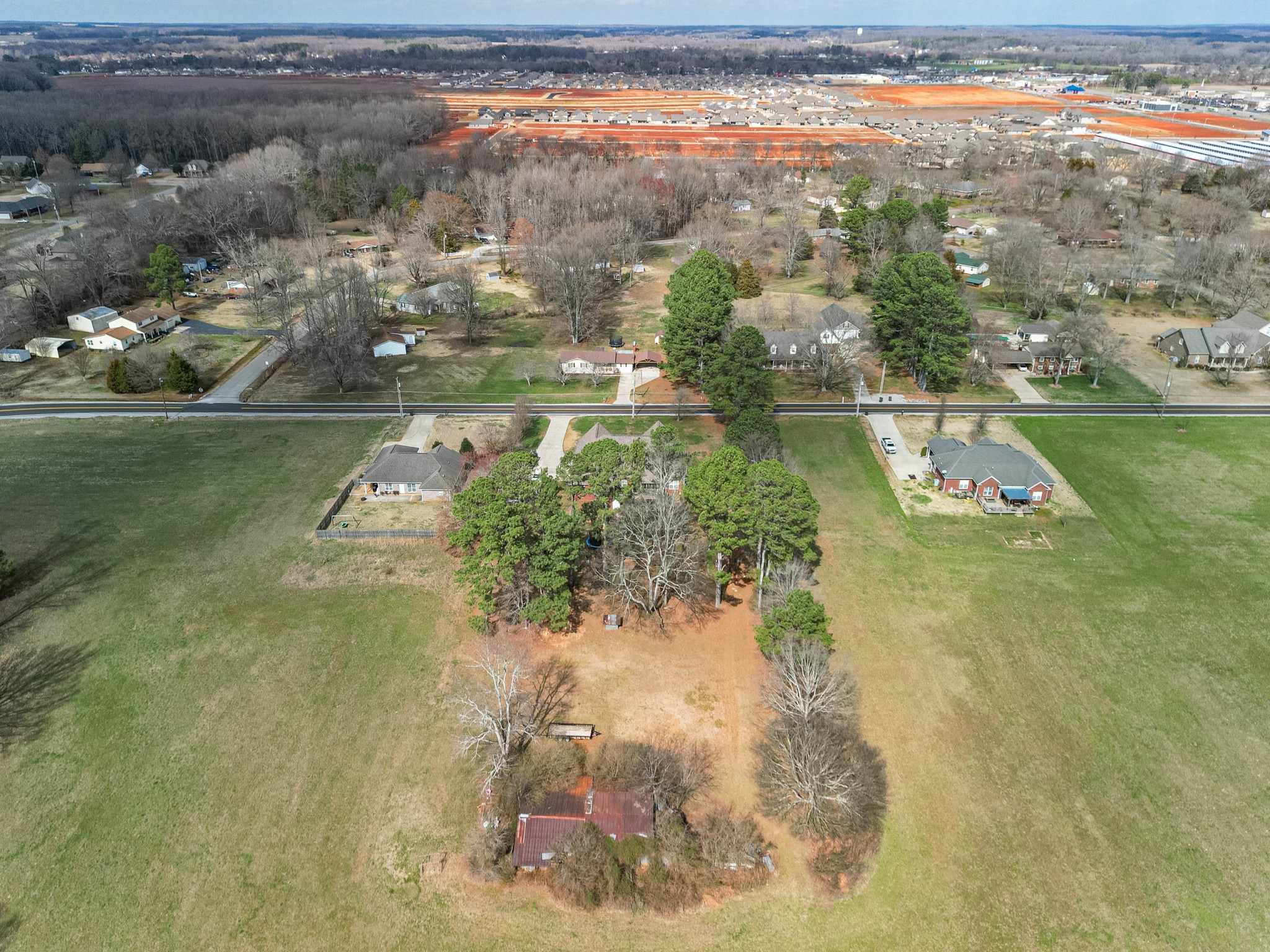 262 West Limestone Road Hazel Green, AL 35750 - Photo 41 of 45 a view of a lake from a yard