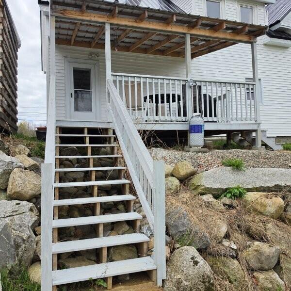 866 Main Street Lincoln, ME 04457 - Photo 38 of 69 Rear Porch
