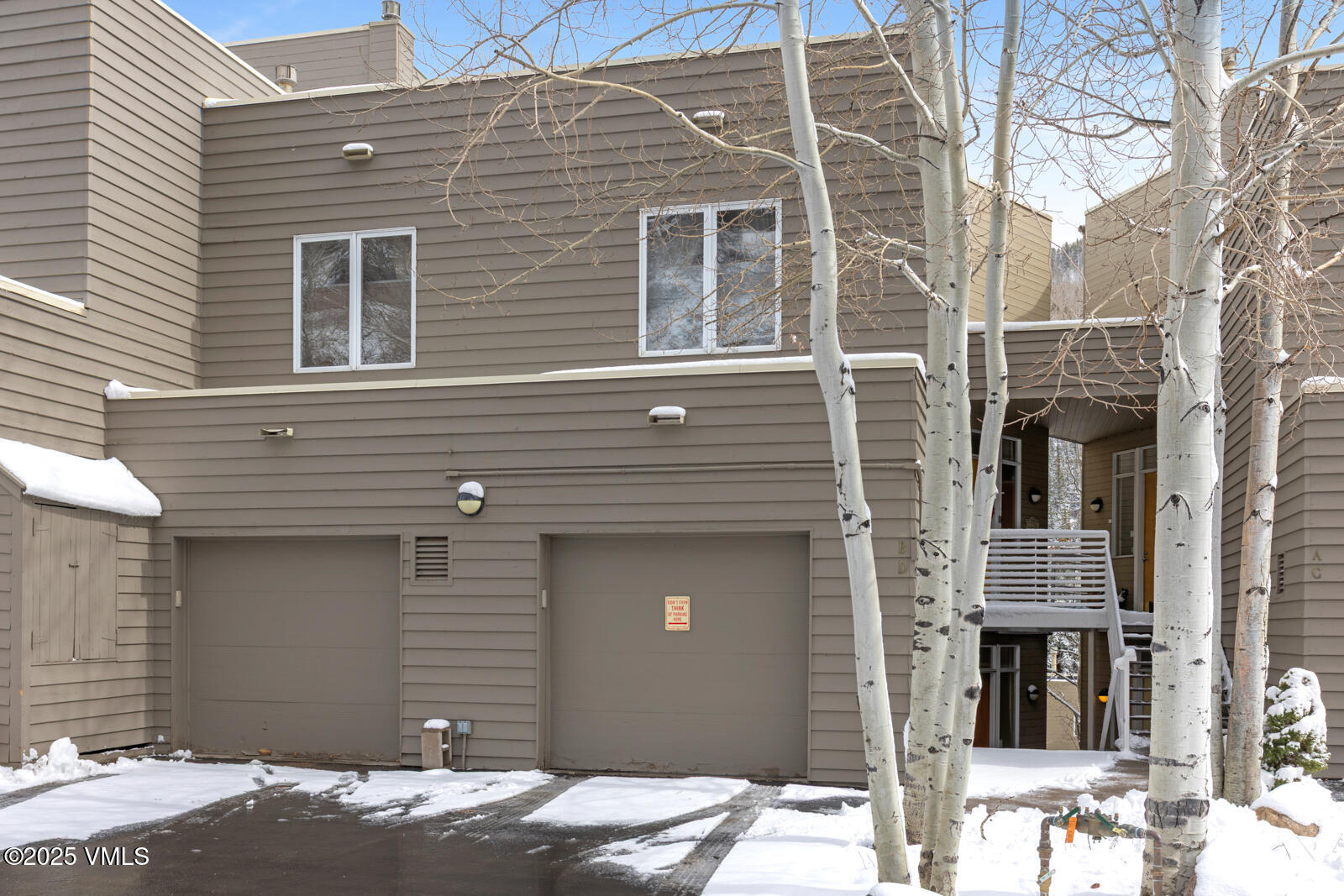 1230 Lions Ridge Loop, Unit 2D Vail, CO 81657 - Photo 41 of 42 a front view of a house