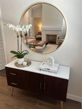 a bathroom with a shower and sink