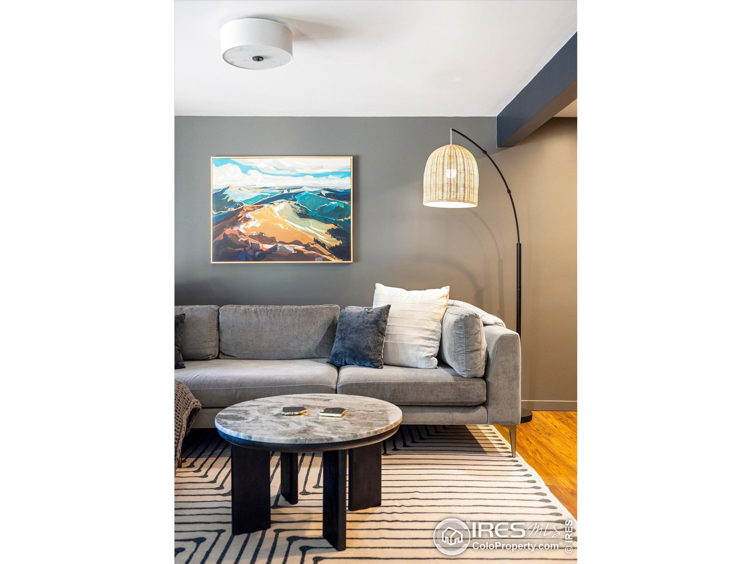 781 Cold Springs Road Boulder, CO 80302 - Photo 20 of 36 a living room with furniture and a painting