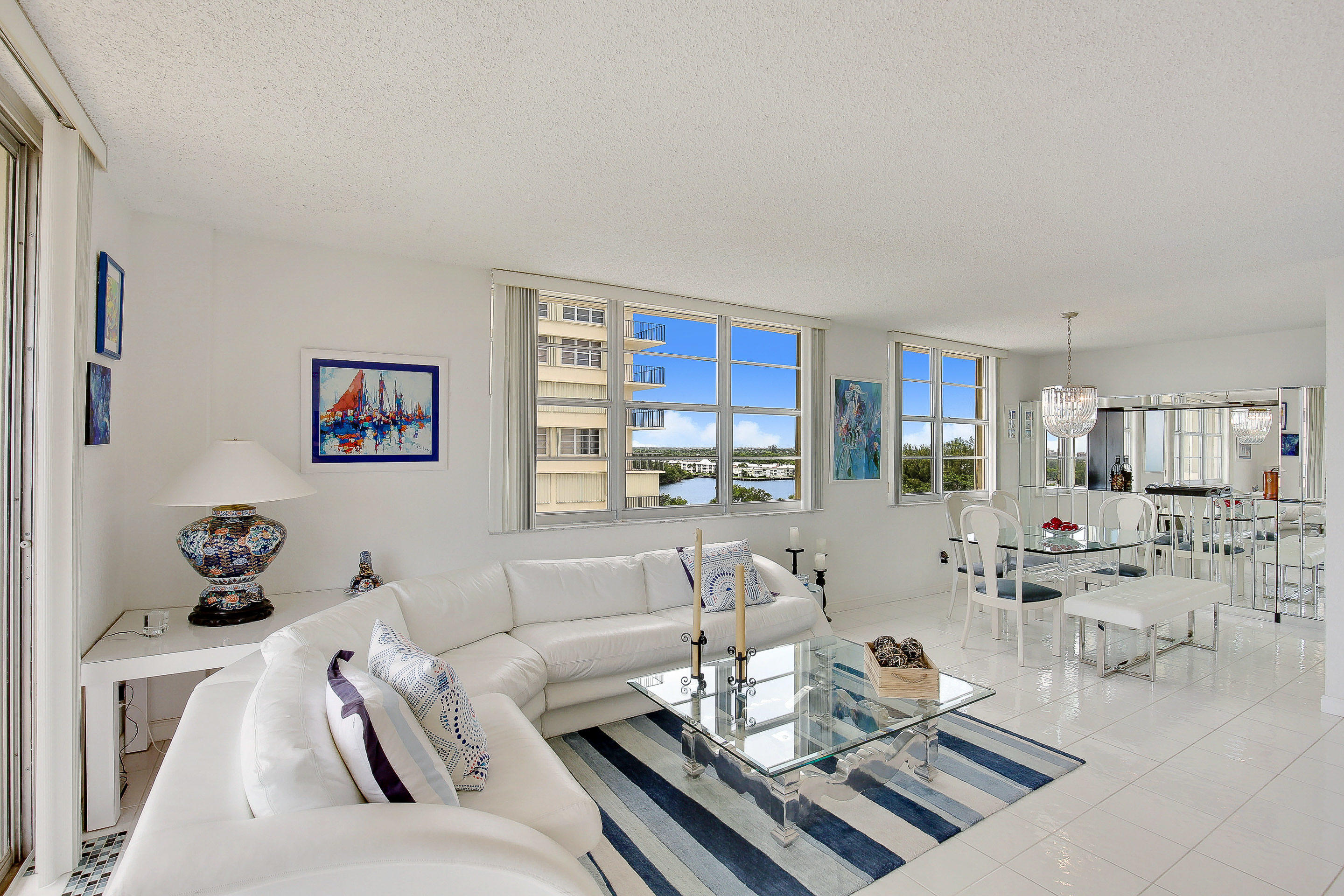 2121 North Ocean Boulevard, Unit 901E Boca Raton, FL 33431 - Photo 9 of 49 Living Room