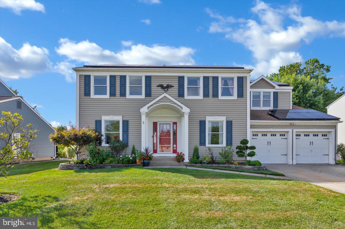 166 Country Farms Road Marlton, NJ 08053 - Photo 3 of 68 a front view of house with yard and green space