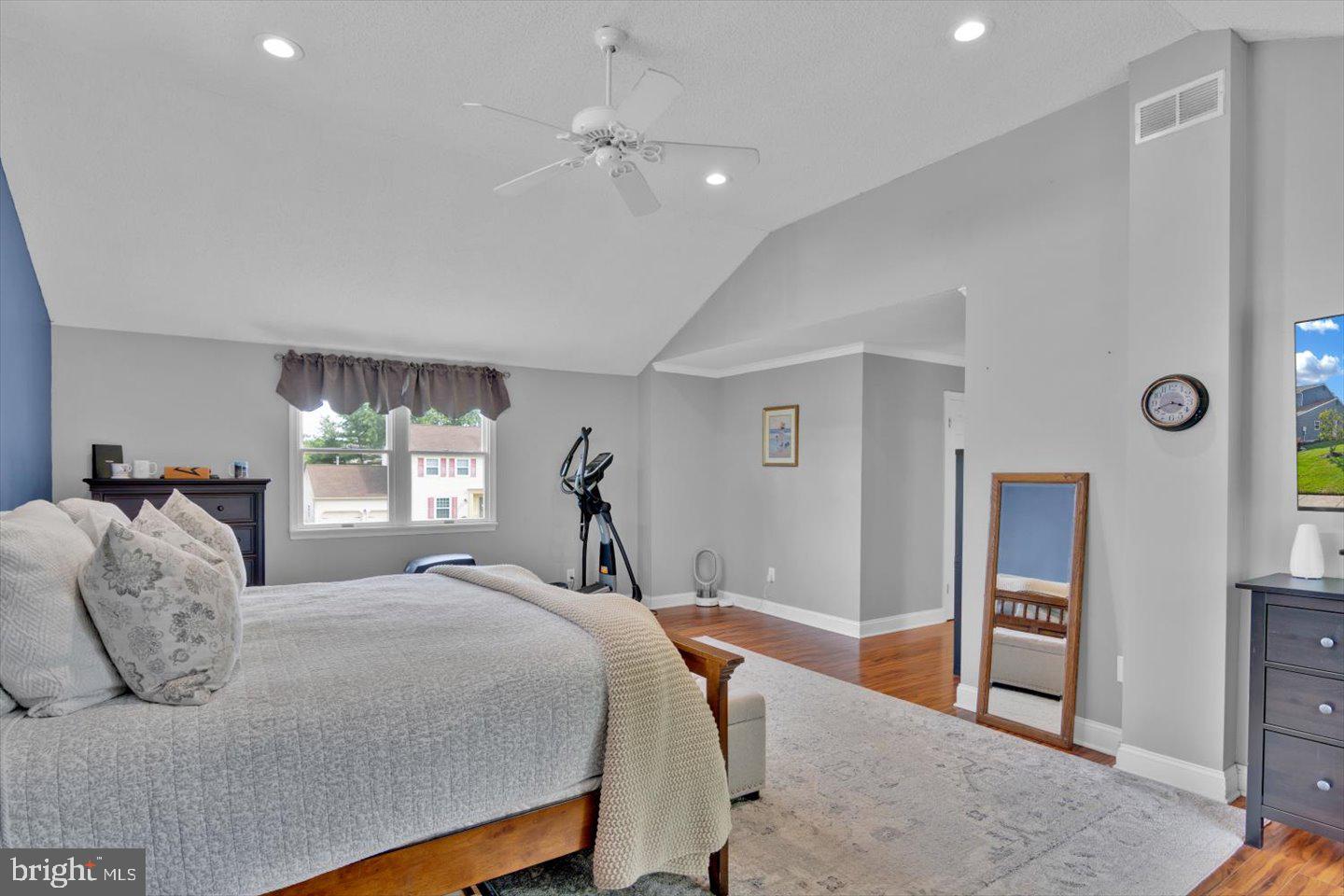 166 Country Farms Road Marlton, NJ 08053 - Photo 35 of 68 a bedroom with a large bed and a window