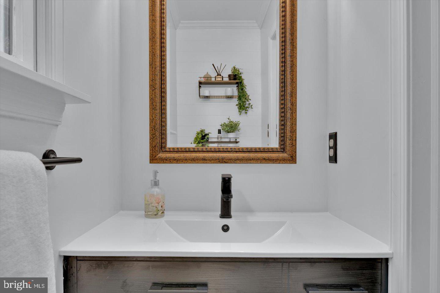 166 Country Farms Road Marlton, NJ 08053 - Photo 57 of 68 a bathroom with a sink and a mirror
