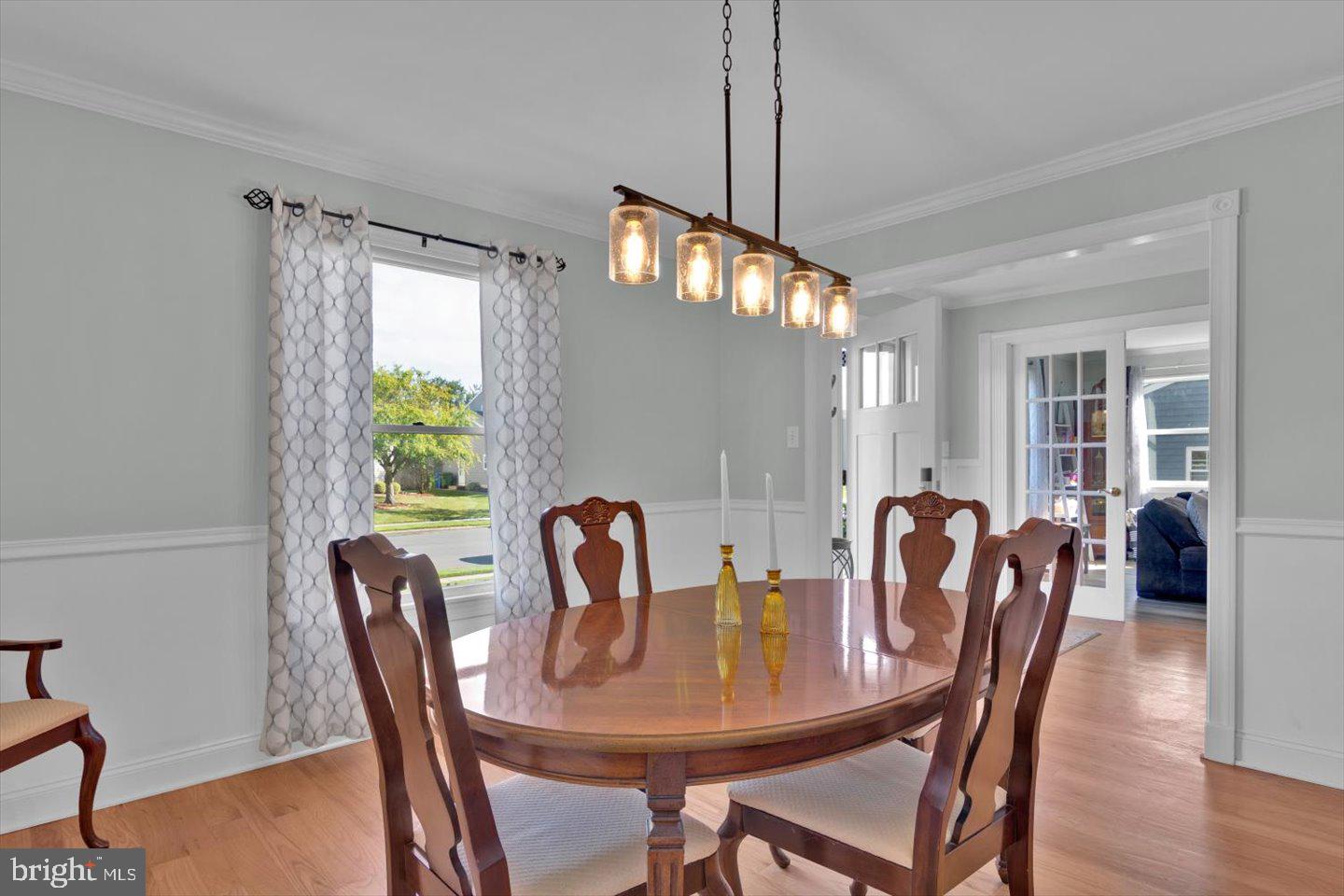166 Country Farms Road Marlton, NJ 08053 - Photo 7 of 68 a view of a dining room with furniture window and wooden floor