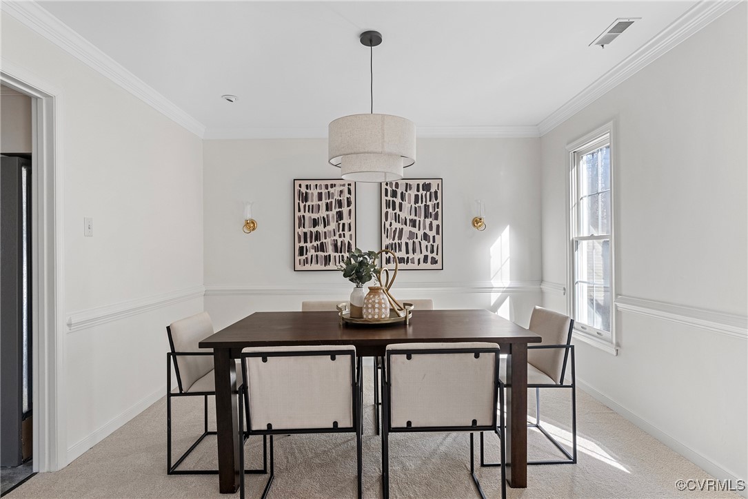 5801 Mill Spring Road Midlothian, VA 23112 - Photo 25 of 49 a table that has a table and a chair