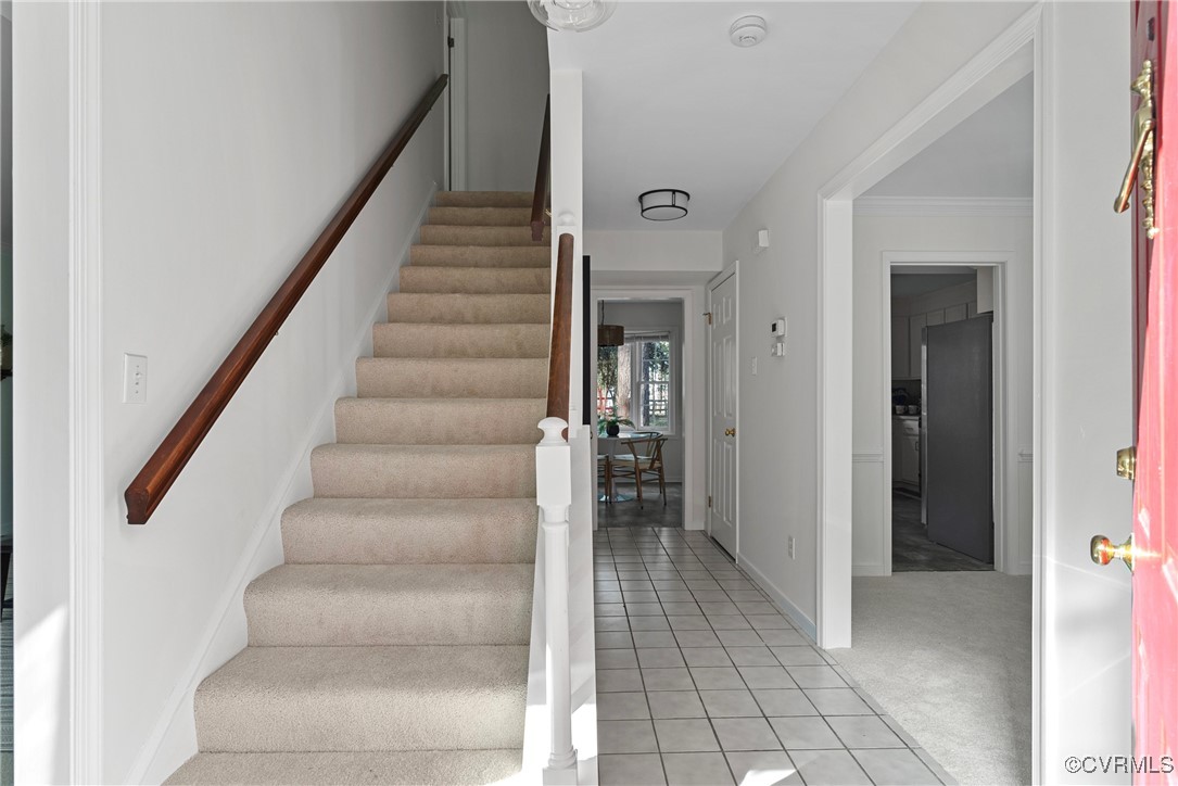 5801 Mill Spring Road Midlothian, VA 23112 - Photo 4 of 49 a view of an entryway