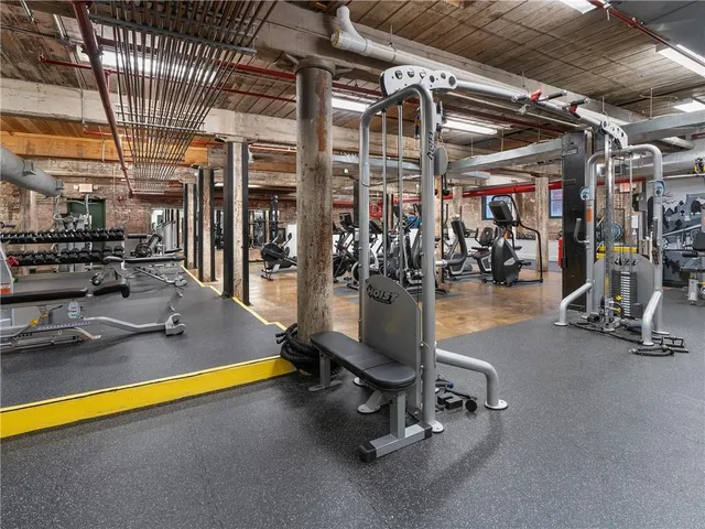 a view of a building with many windows