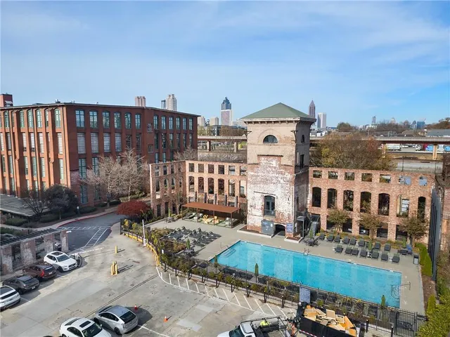 a view of balcony with patio
