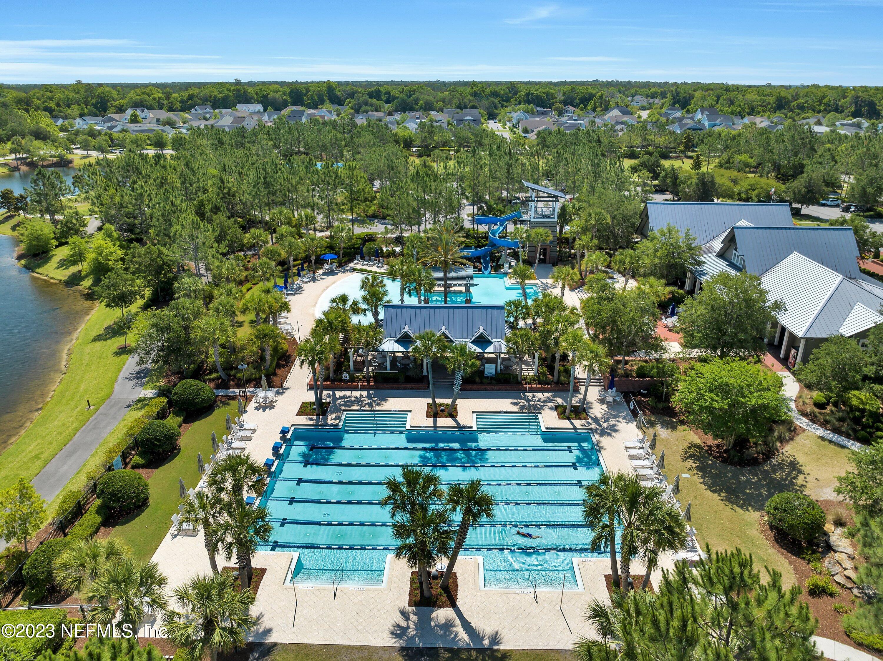 366 Footbridge Road St. Johns, FL 32259 - Photo 67 of 99 RiverTown Lap Pool Aerial