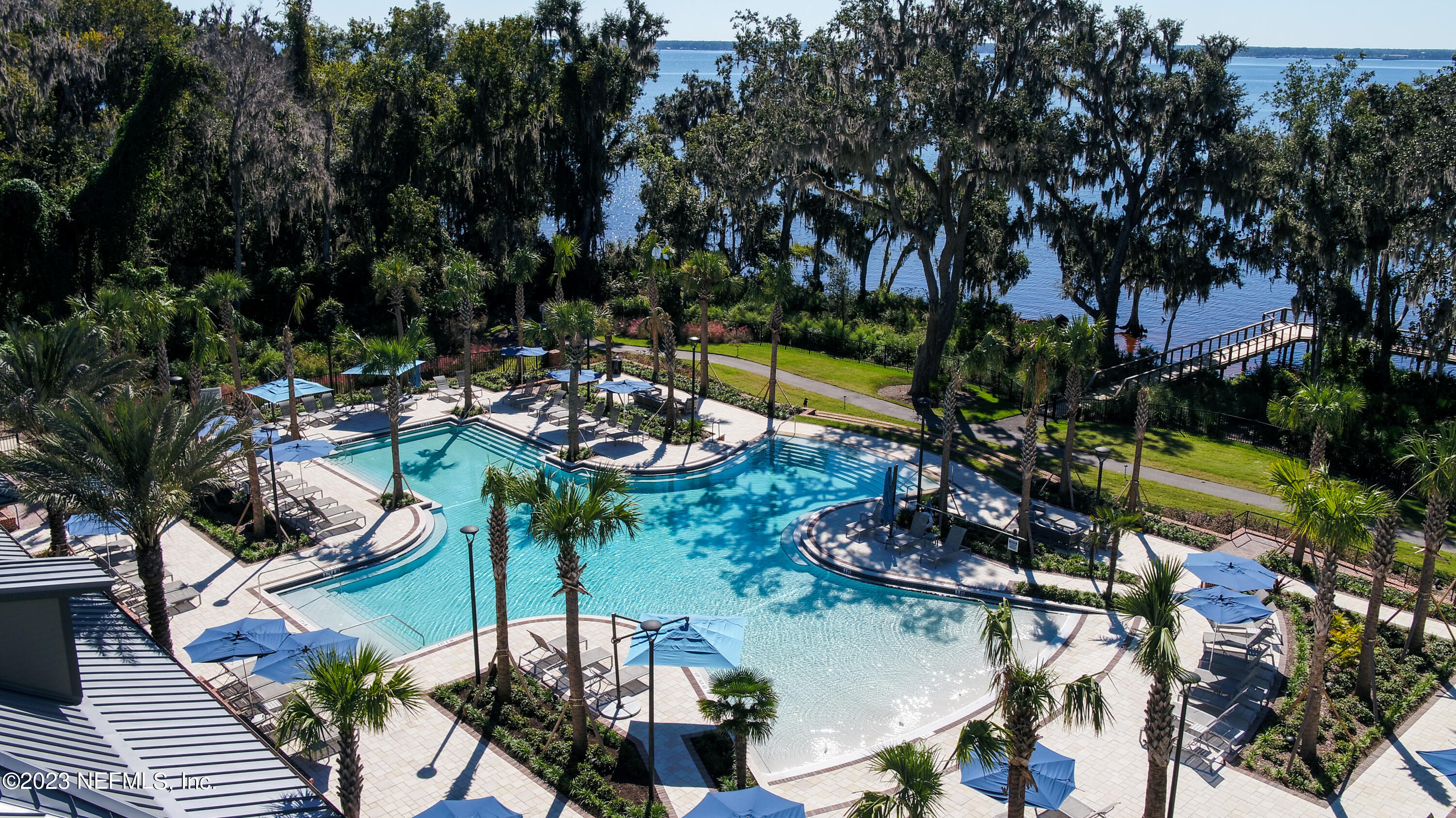 366 Footbridge Road St. Johns, FL 32259 - Photo 75 of 99 Rivertown Pool Birds Eye 1