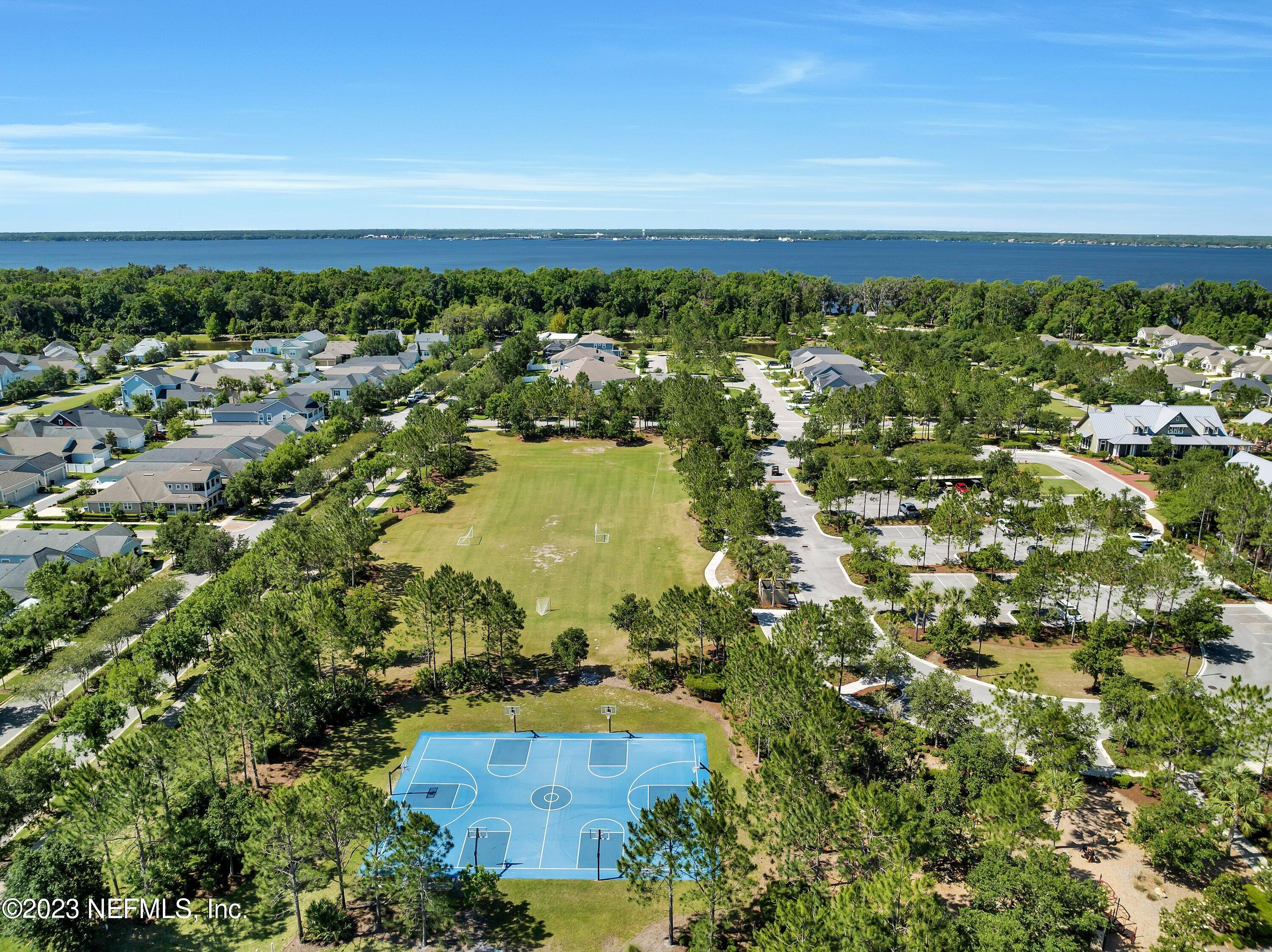 366 Footbridge Road St. Johns, FL 32259 - Photo 83 of 99 Basketball Courts Birds Eye