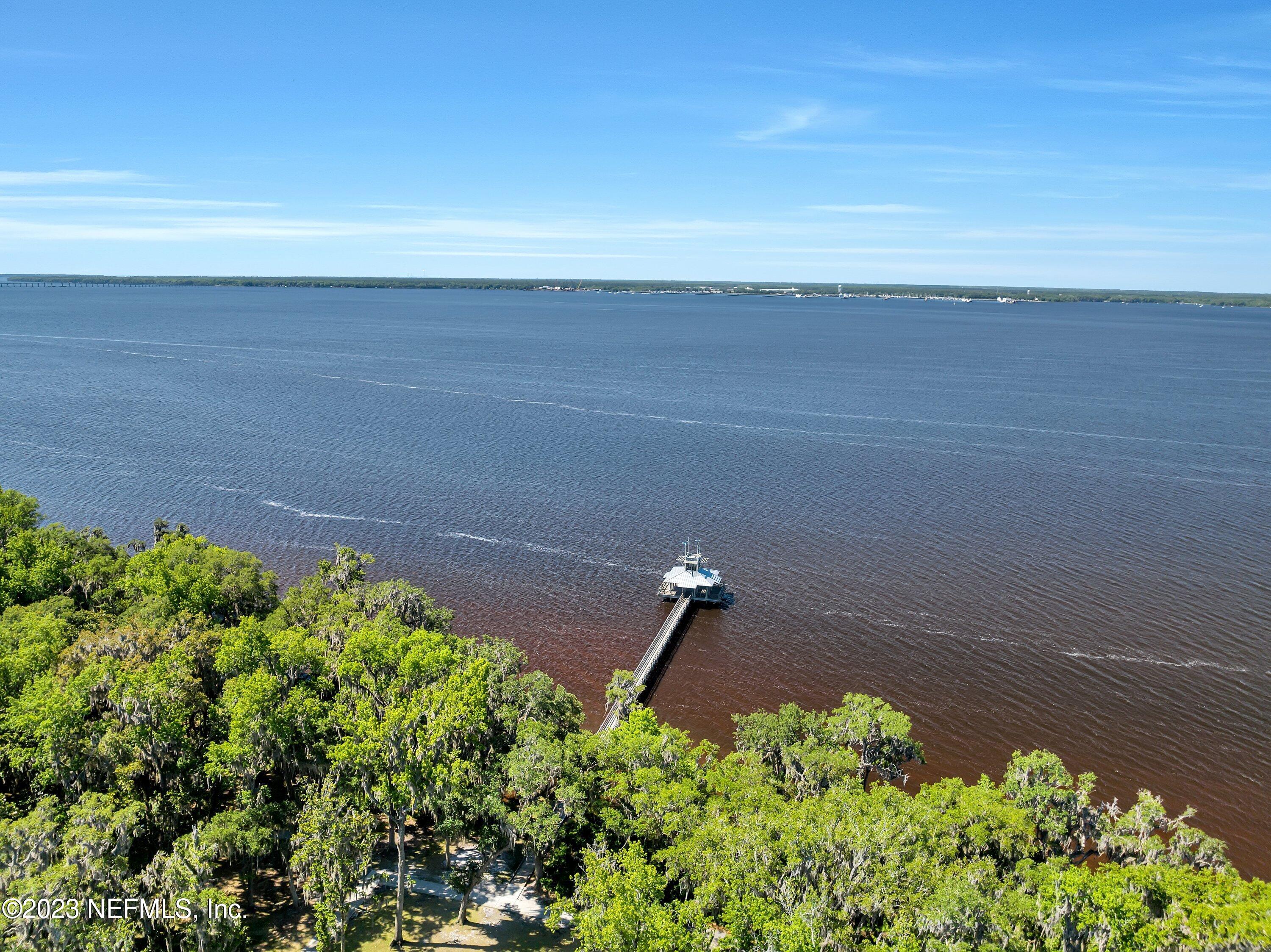 366 Footbridge Road St. Johns, FL 32259 - Photo 98 of 99 Dock at River - Aerial View