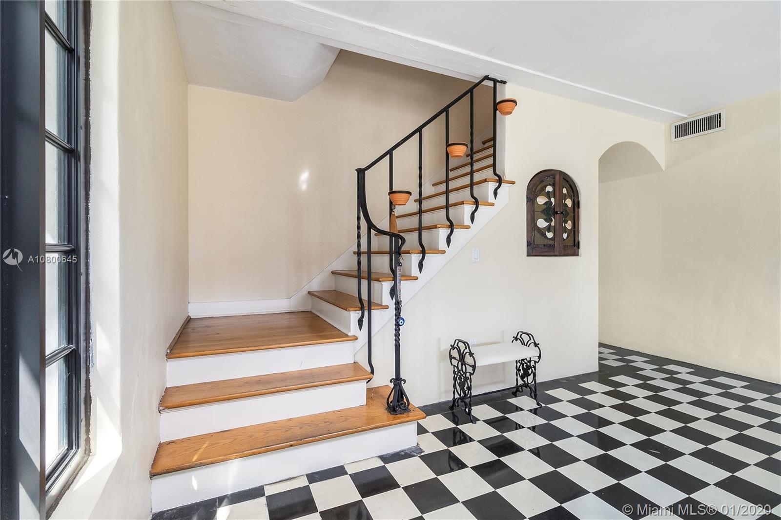 4770 Alton Road Miami Beach, FL 33140 - Photo 7 of 24 staircase to bedrooms