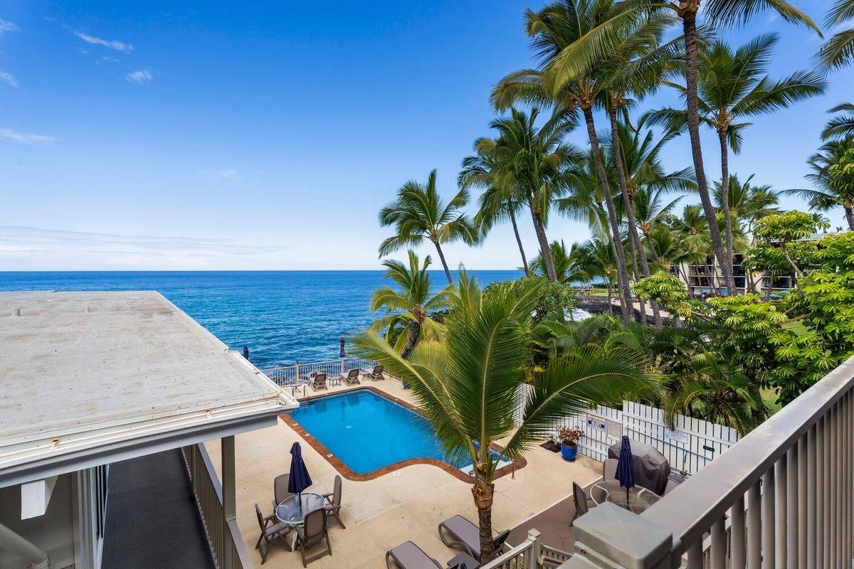 75-6124 Alii Drive, Unit 205 Kailua-Kona, HI 96740 - Photo 1 of 19 a view of outdoor space and yard