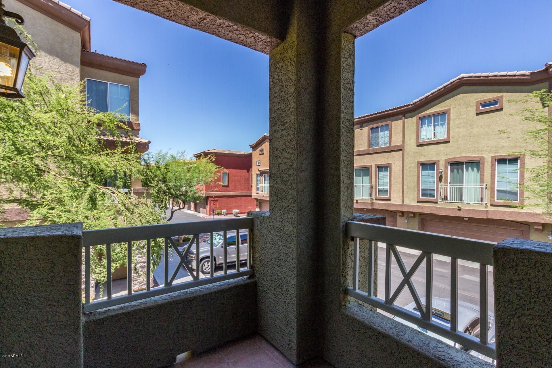 1920 East Bell Road, Unit 1130 Phoenix, AZ 85022 - Photo 17 of 47 View from Covered Balcony