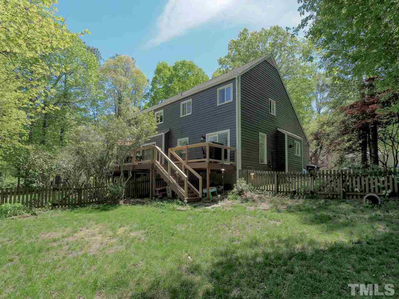 2012 Fawndale Drive Raleigh, NC 27612 - Photo 25 of 27 a view of a small house in the back yard