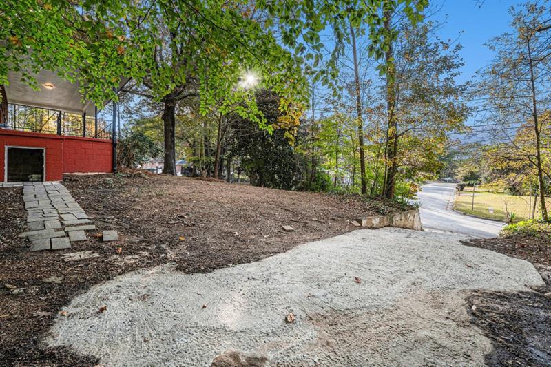 2693 Washington Street Northwest Atlanta, GA 30318 - Photo 22 of 26 a view of a yard with trees