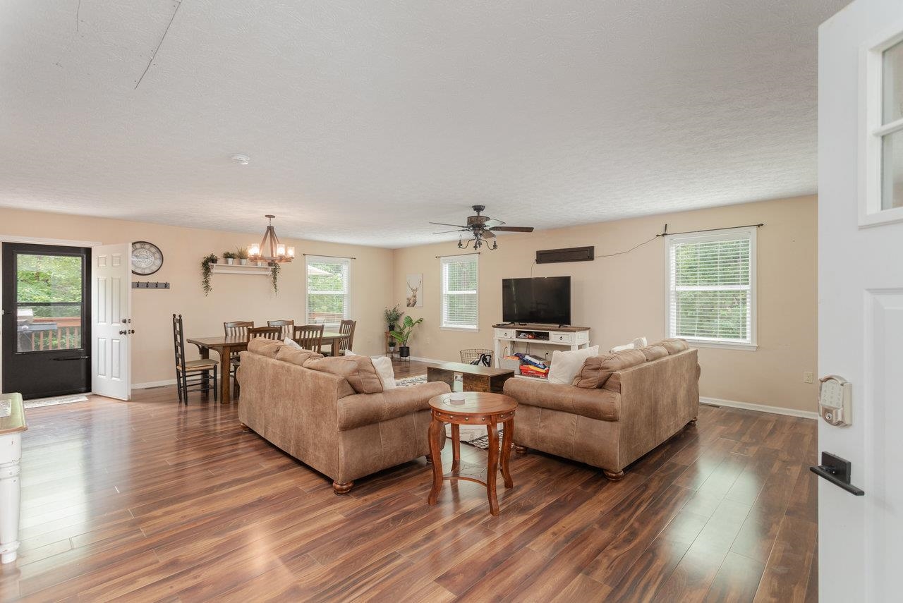 159 Park View Shenandoah, VA 22849 - Photo 5 of 70 a living room with furniture flat screen tv and hard wood floor