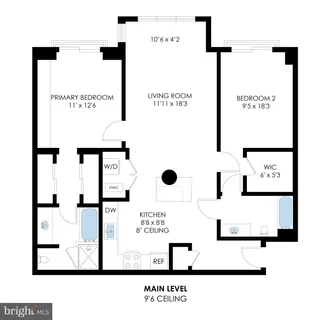 $689,000 | 2120 Vermont Avenue Northwest, Unit 208, Washington, DC 20001