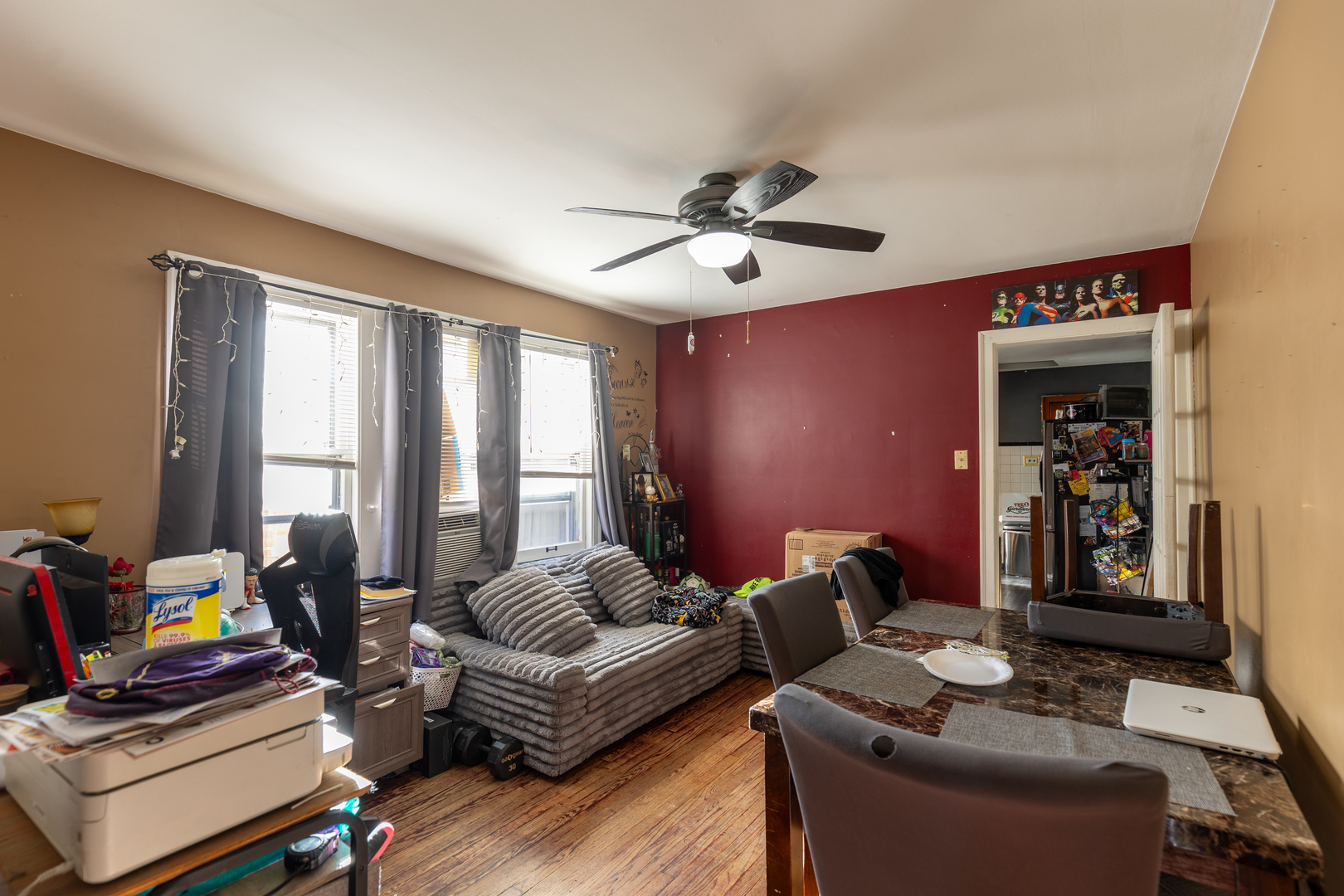 1626 Home Avenue Berwyn, IL 60402 - Photo 3 of 23 a living room with furniture and a large window