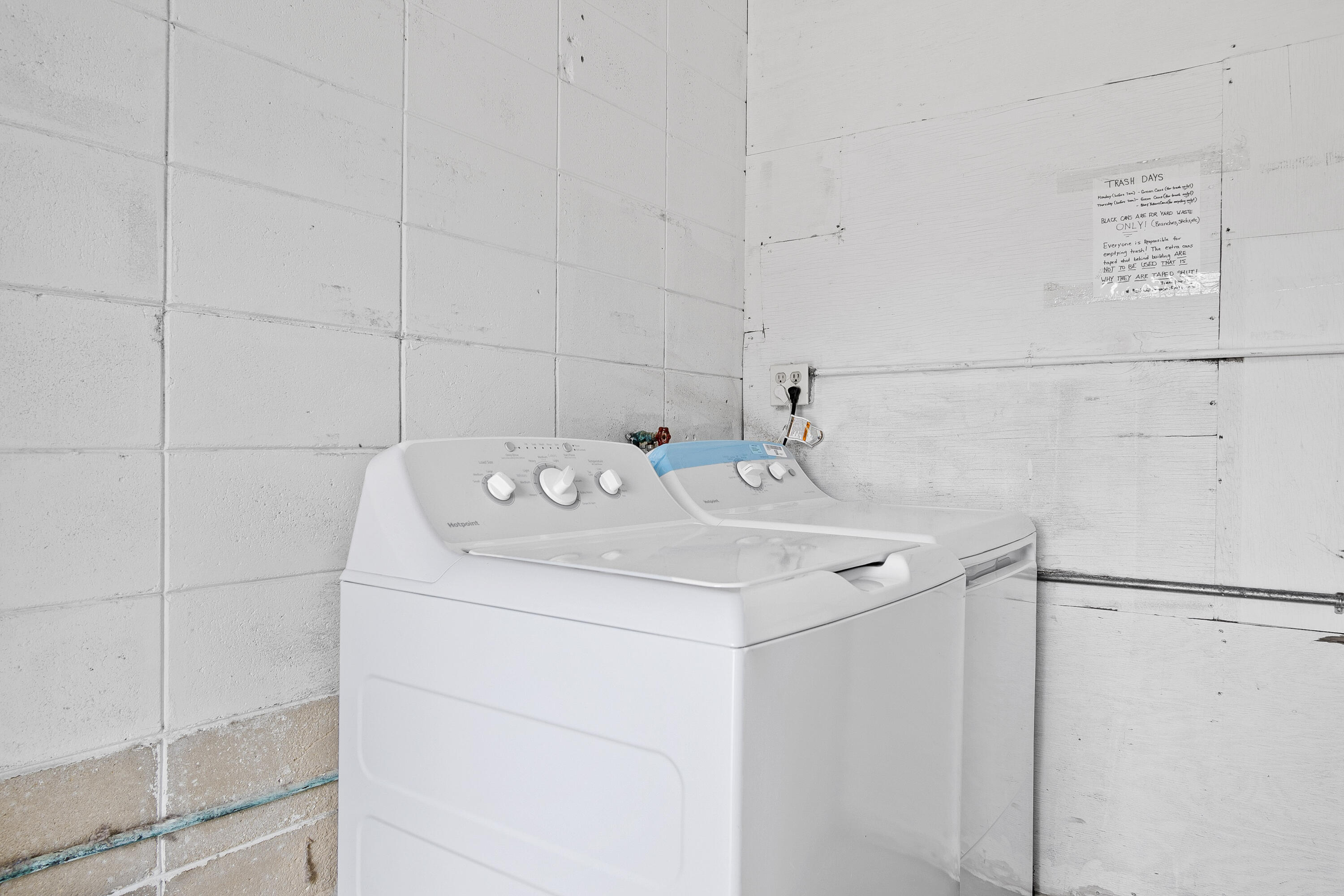 1115 South Ocean Drive, Unit 1 Fort Pierce, FL 34949 - Photo 21 of 48 a utility room with dryer and washer