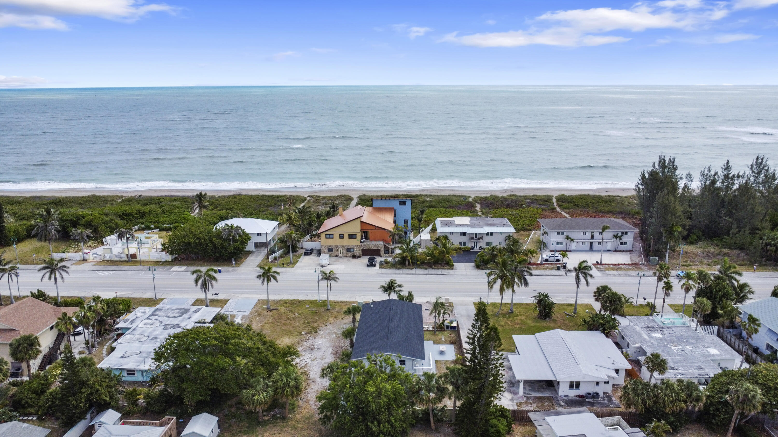 1115 South Ocean Drive, Unit 1 Fort Pierce, FL 34949 - Photo 29 of 48 an aerial view of a house with a outdoor space