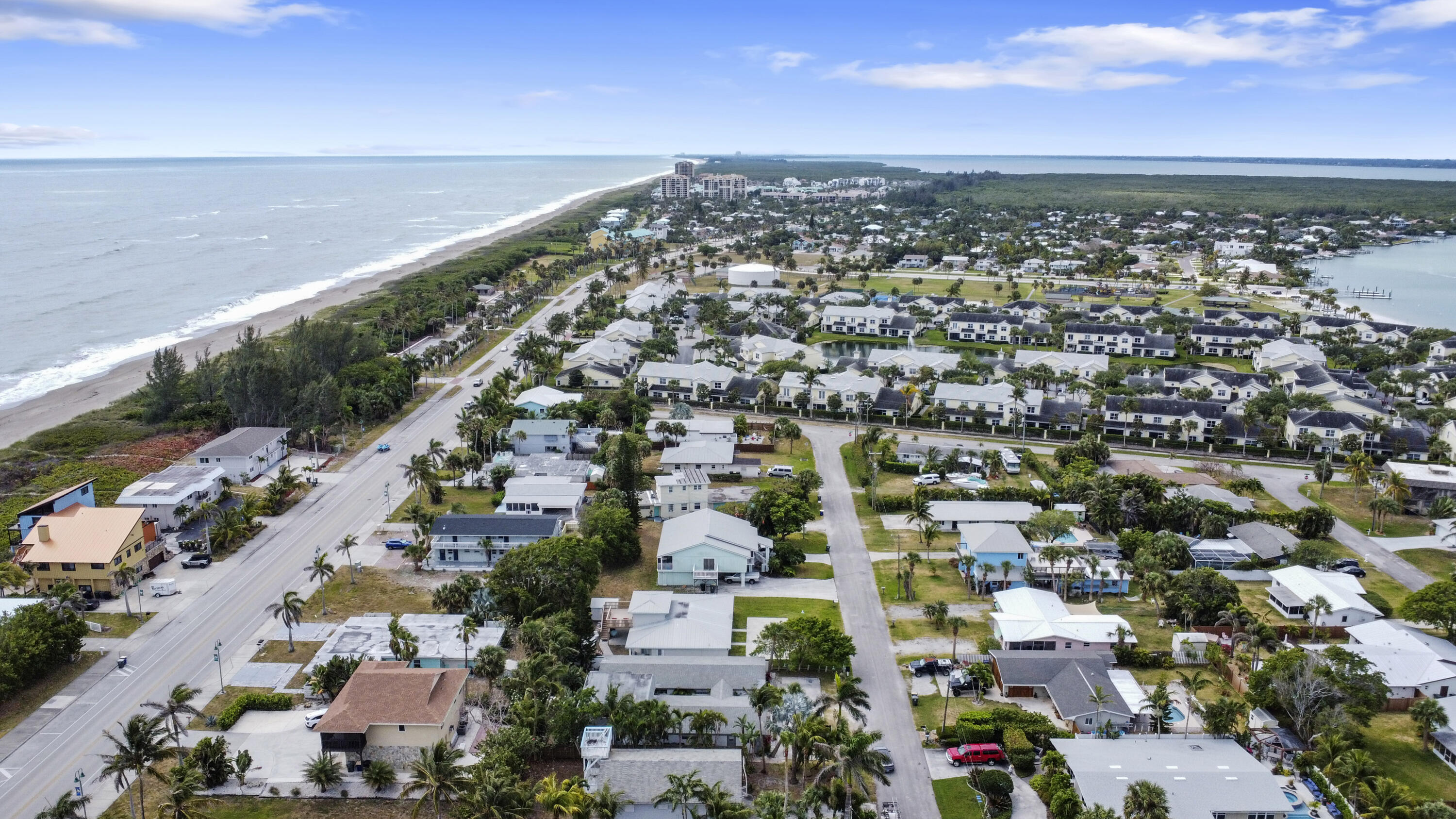 1115 South Ocean Drive, Unit 1 Fort Pierce, FL 34949 - Photo 32 of 48 an aerial view of a city