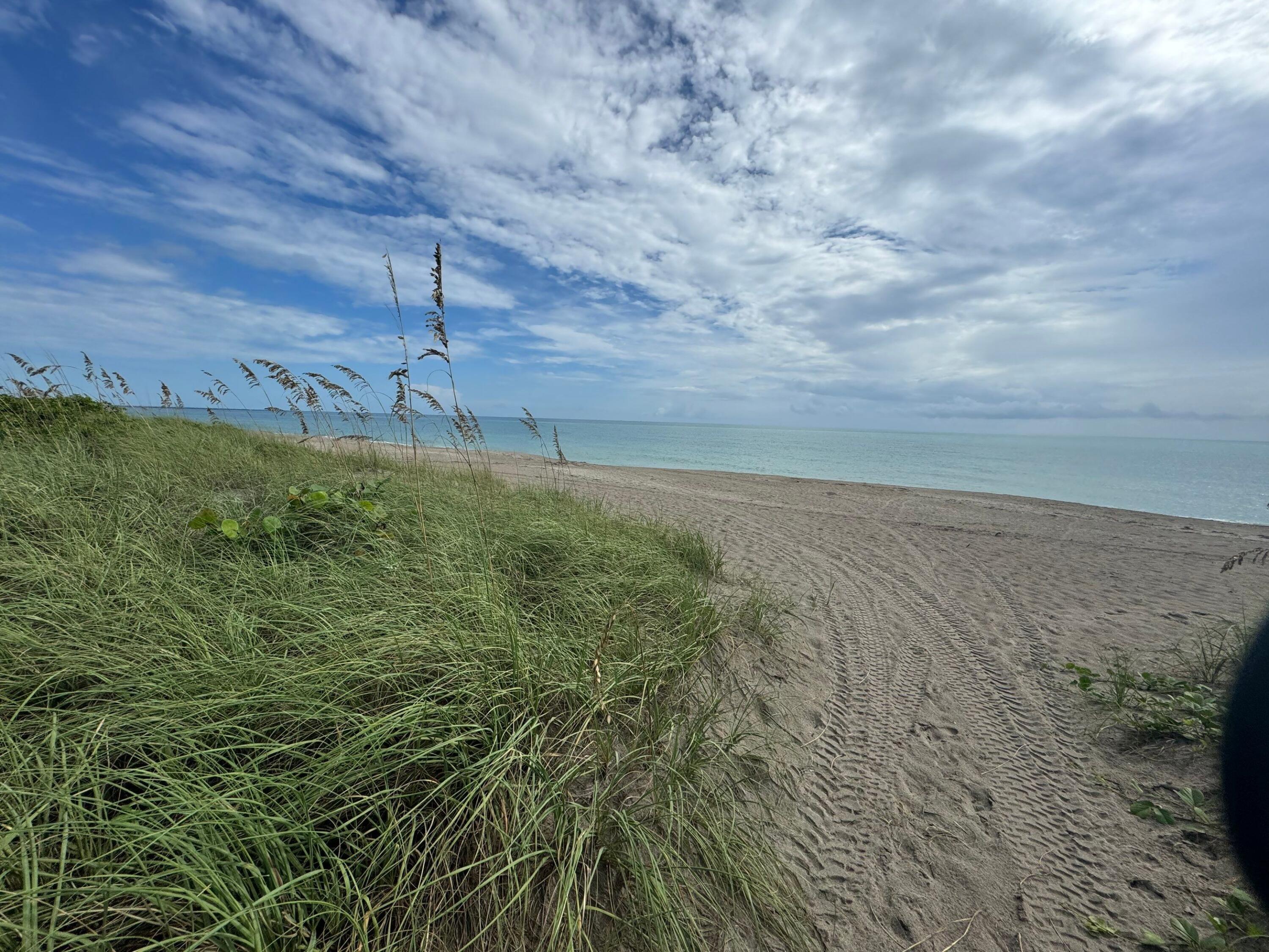 1115 South Ocean Drive, Unit 1 Fort Pierce, FL 34949 - Photo 38 of 48 a view of a dry yard with wooden floor