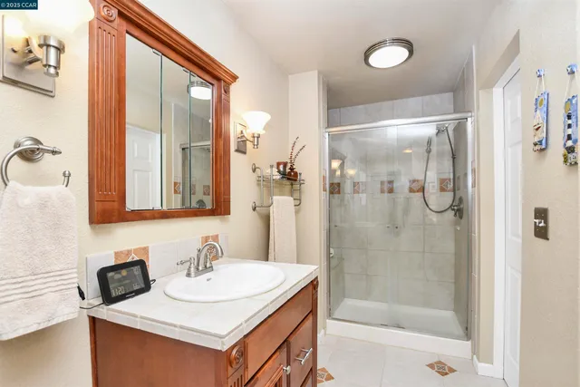 a view of a swimming pool with a yard