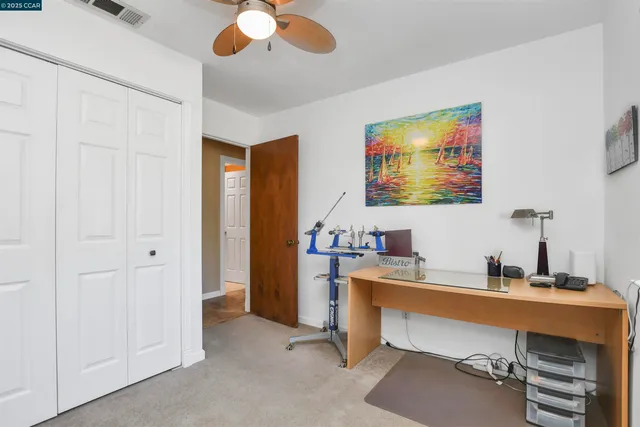 a view of an ocean and beach