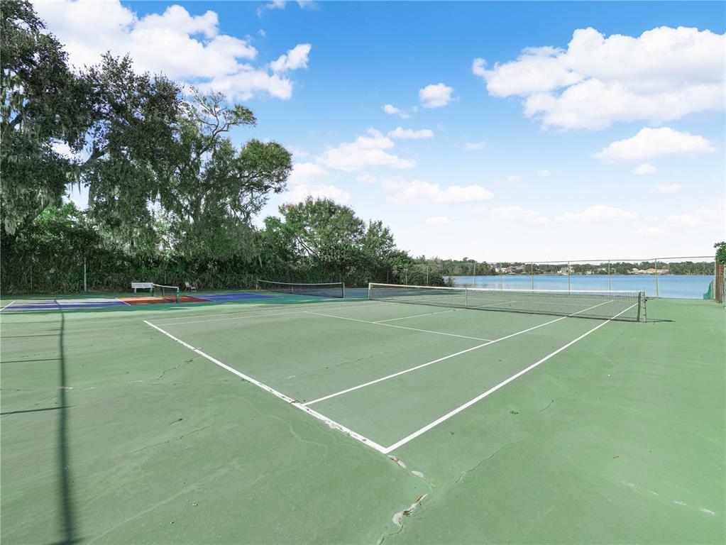 3 Casa Loma Way, Unit 3 Lakeland, FL 33813 - Photo 41 of 45 a view of a tennis court