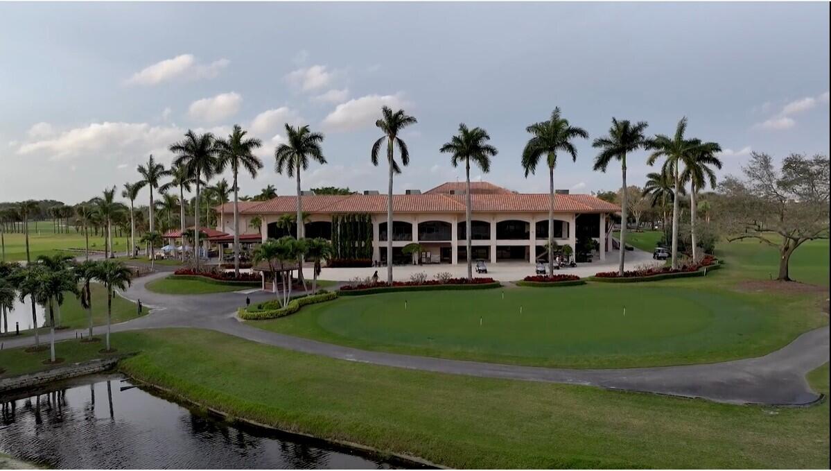 7288 Via Palomar Boca Raton, FL 33433 - Photo 49 of 66 Boca Pointe CC Aerial of Clubhouse