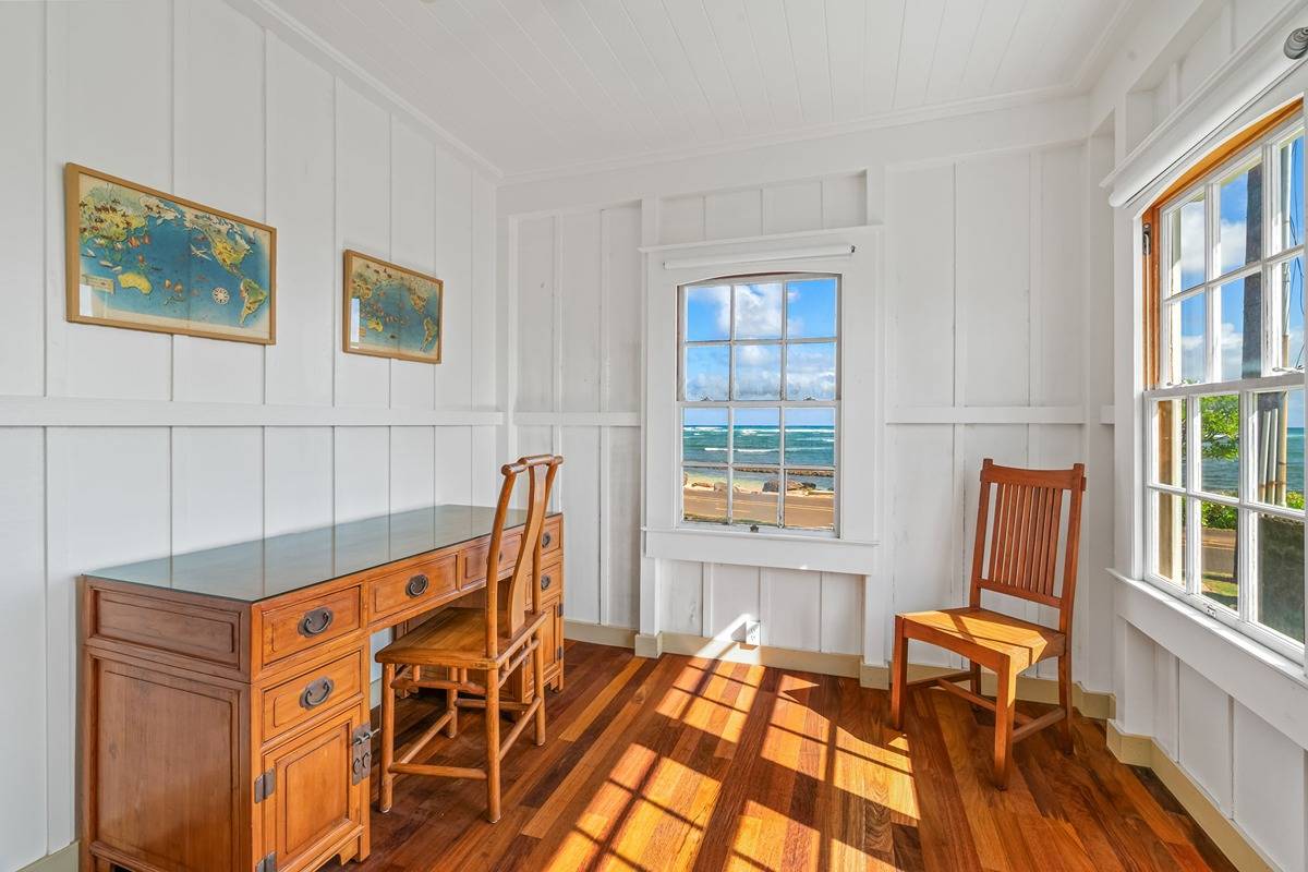 1085 Moanakai Road Kapaa, HI 96746 - Photo 6 of 24 a view of a workspace with furniture and a window