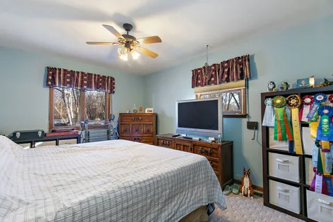 a room with musical instruments