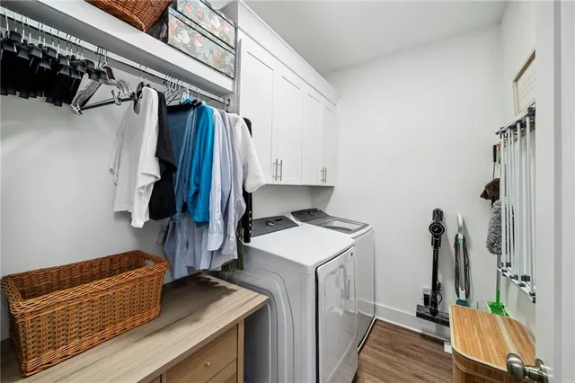 a front view of building with street view